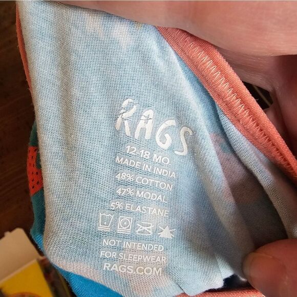 Rags hello sunshine onesie size 12 to 18 months - Picture 2 of 2